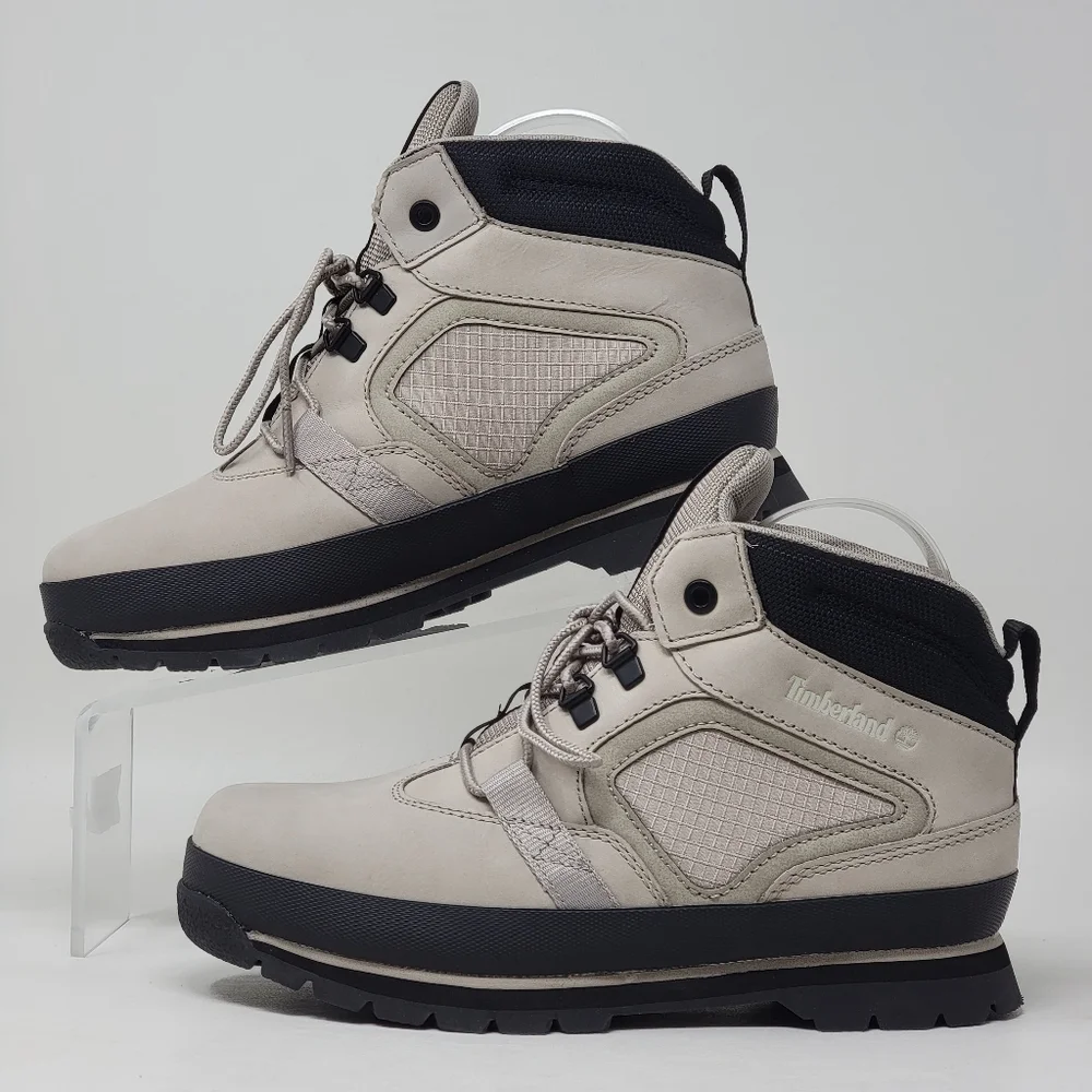 Timberland Euro Hiker MID Light Taupe Hiking Boots TBA6647 Boys Size 5 New
